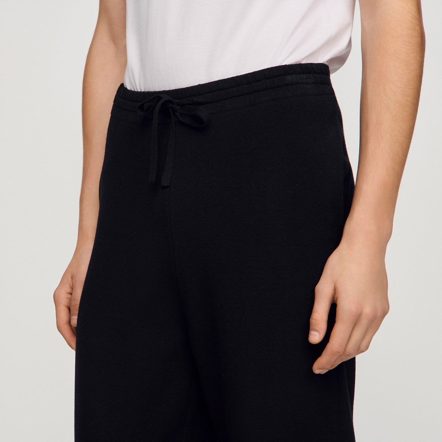 Knit jogging bottoms