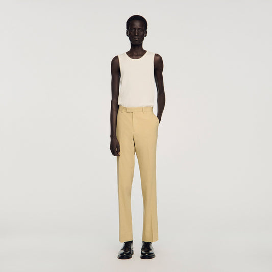 Linen suit trousers
