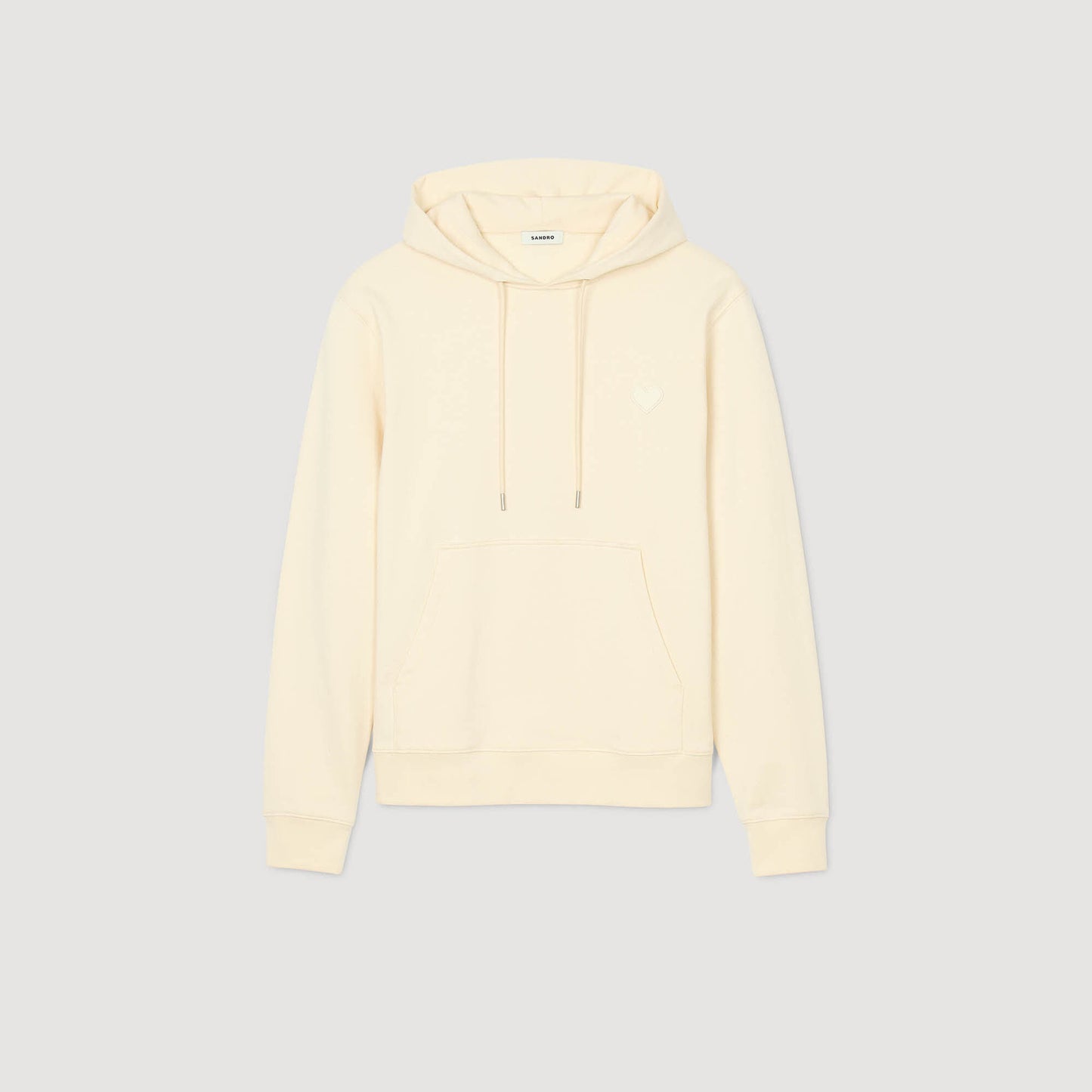 Heart patch sweatshirt