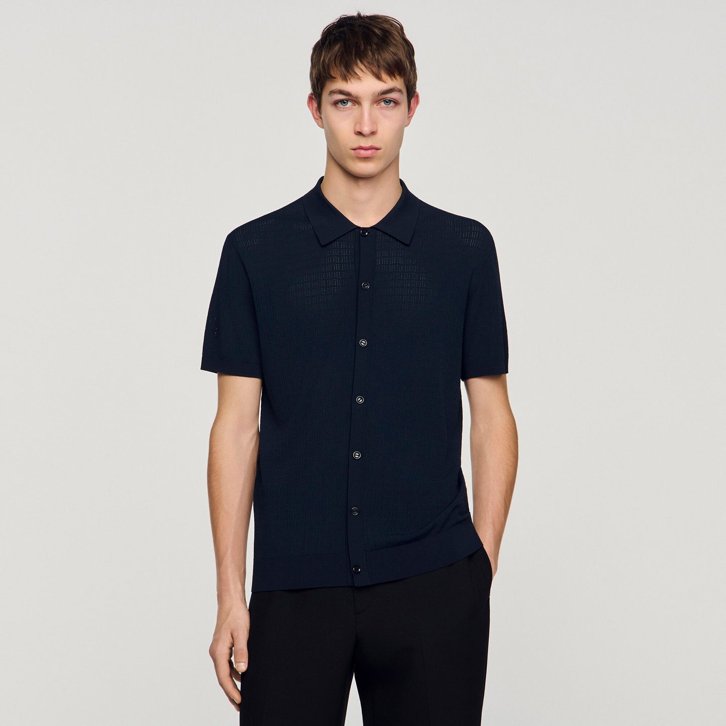 Openwork shirt