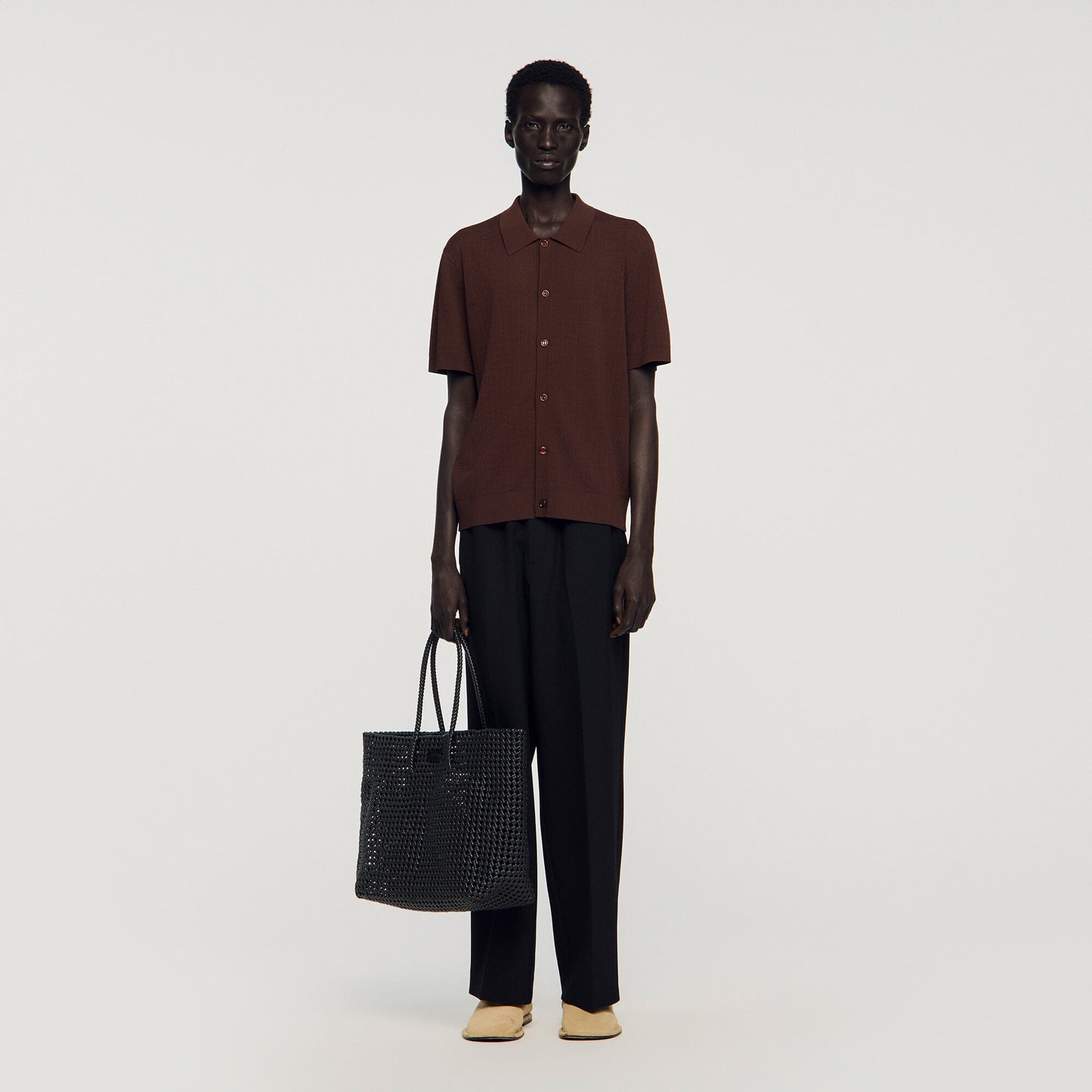 Openwork shirt
