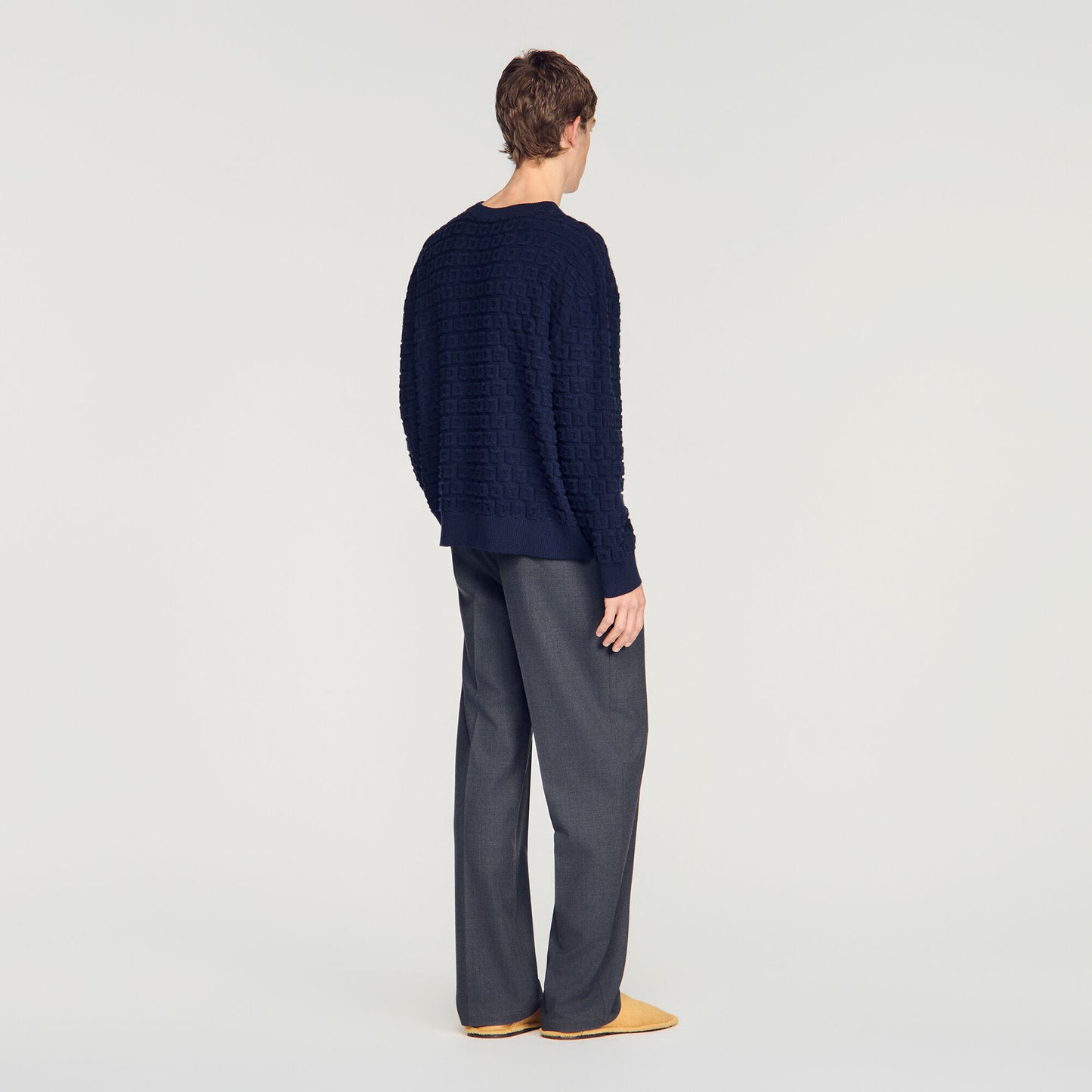 Terry knit jumper