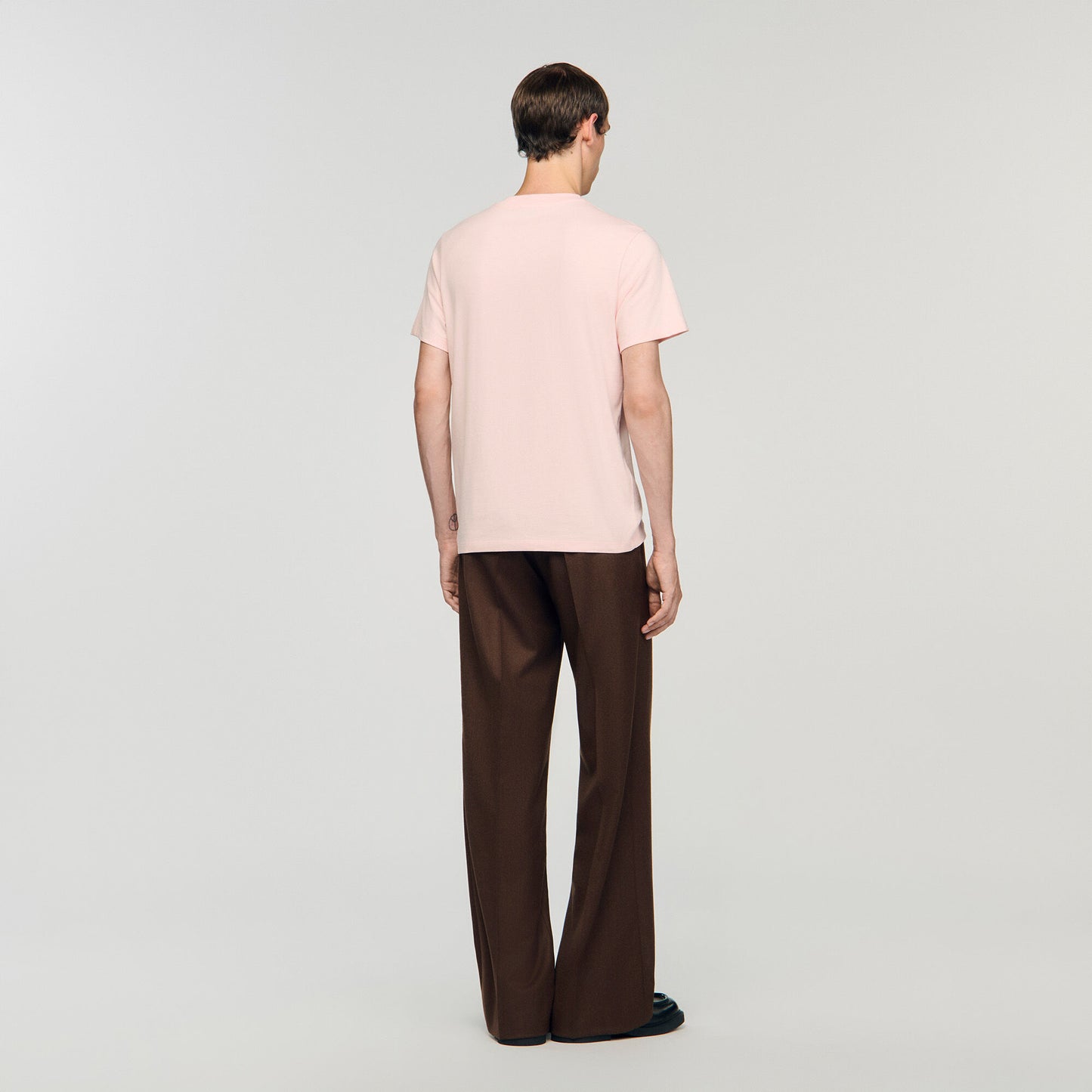 T-shirt with heart patch
