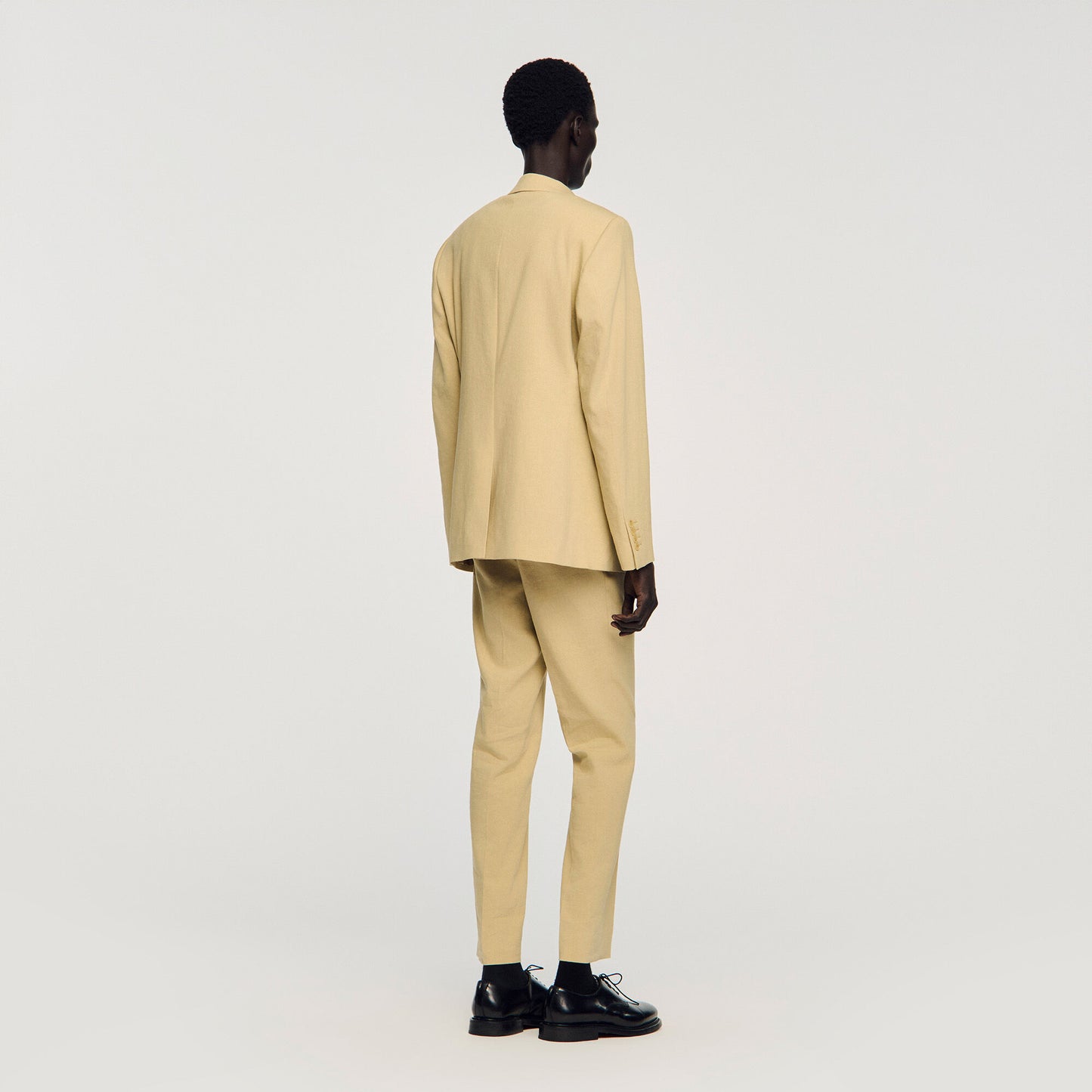 Classic linen suit jacket
