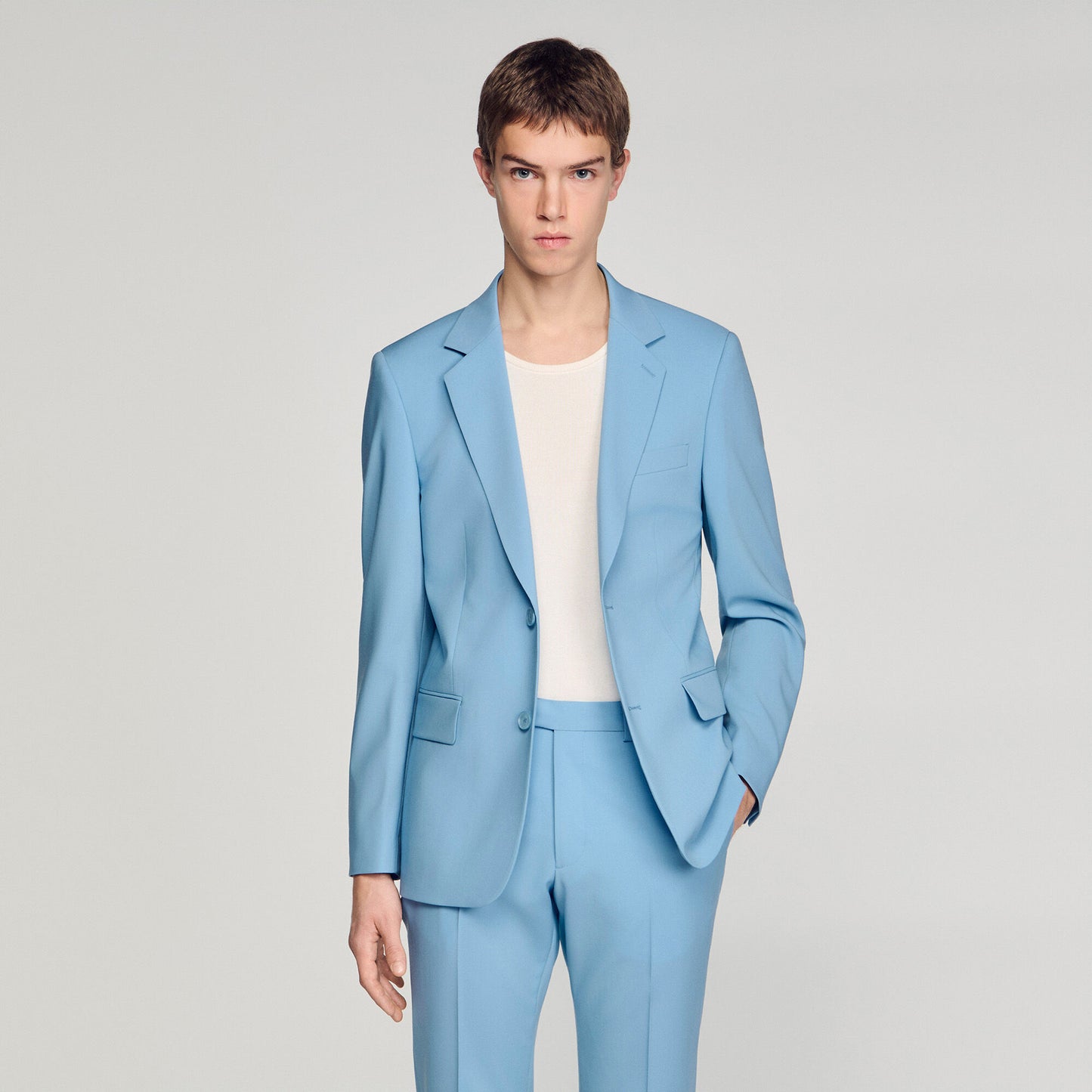 Wool suit jacket