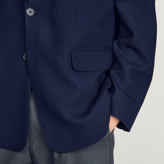 Oversized virgin wool jacket