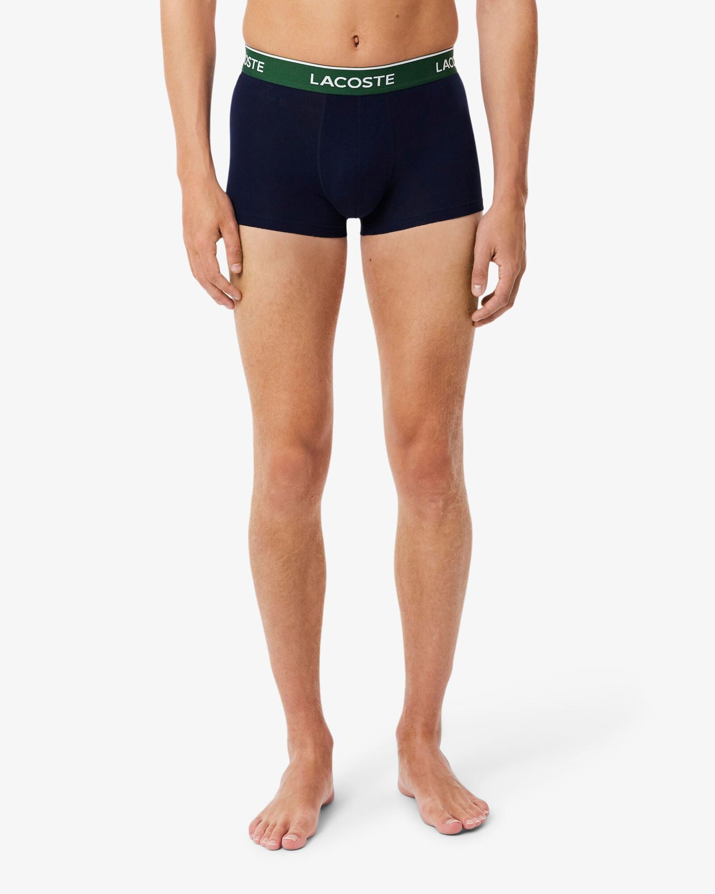 3-Pack Mens Trunks - Navy Blue/Green-Red-Navy HY0