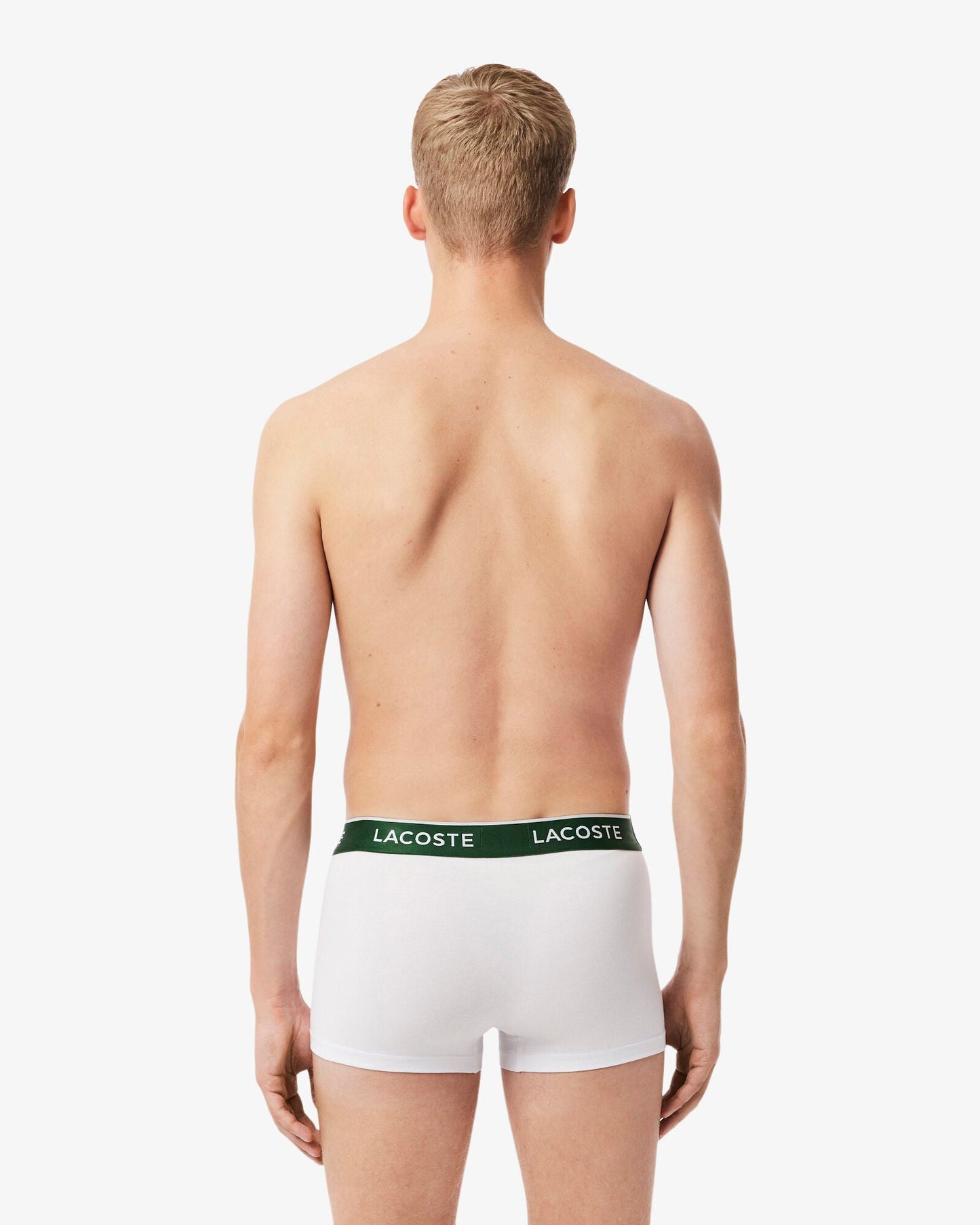 3-Pack of Mens Trunks - White 001