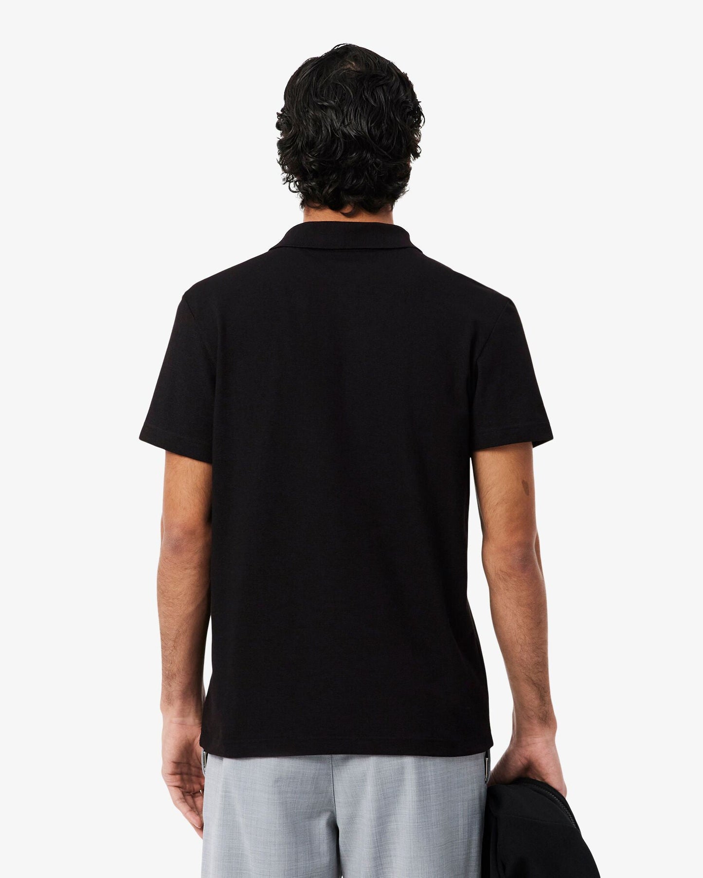 Short Sleeved Mens Polo Shirt - Black 031