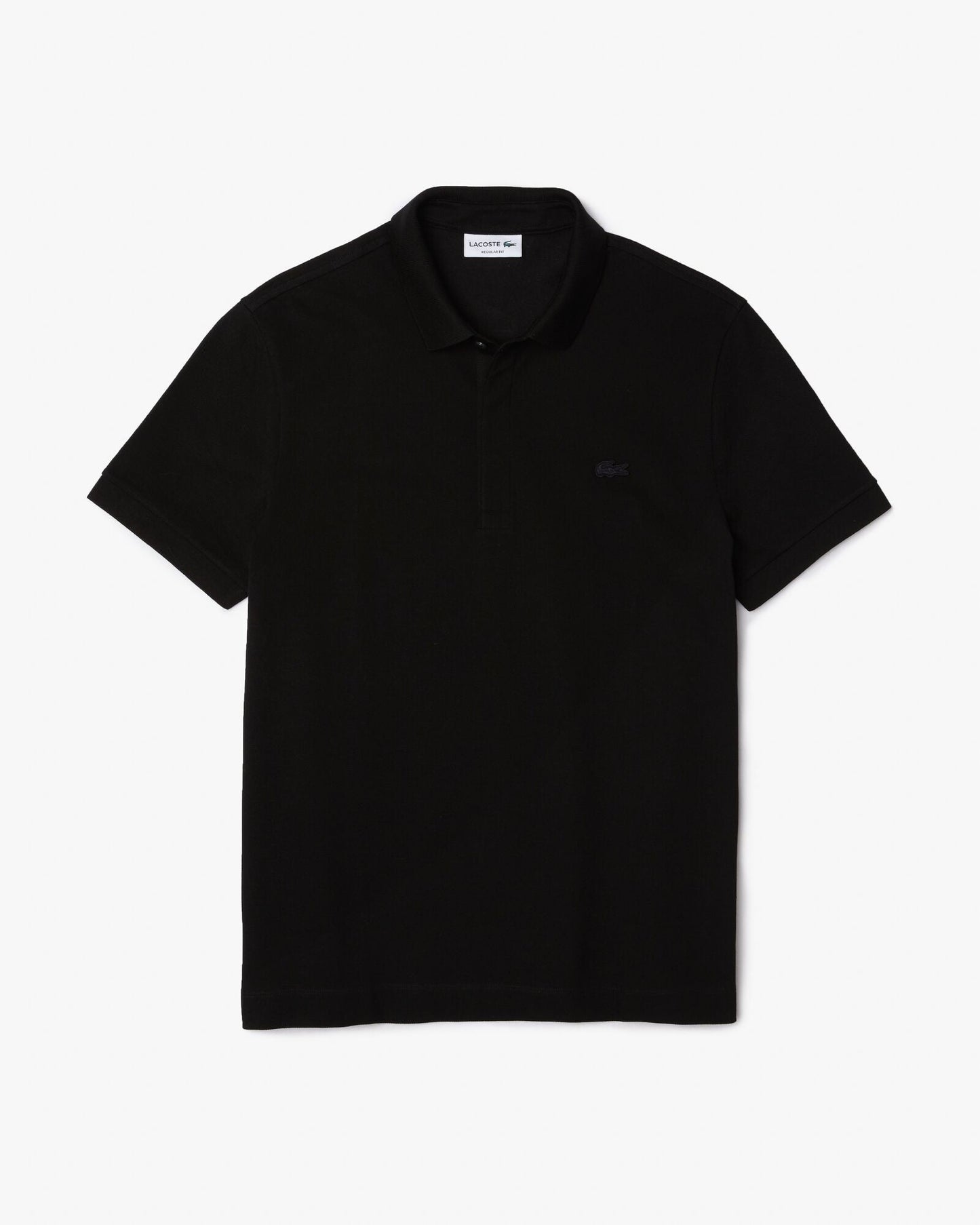 Smart Paris Mens Stretch Cotton Polo Shirt - Black 031