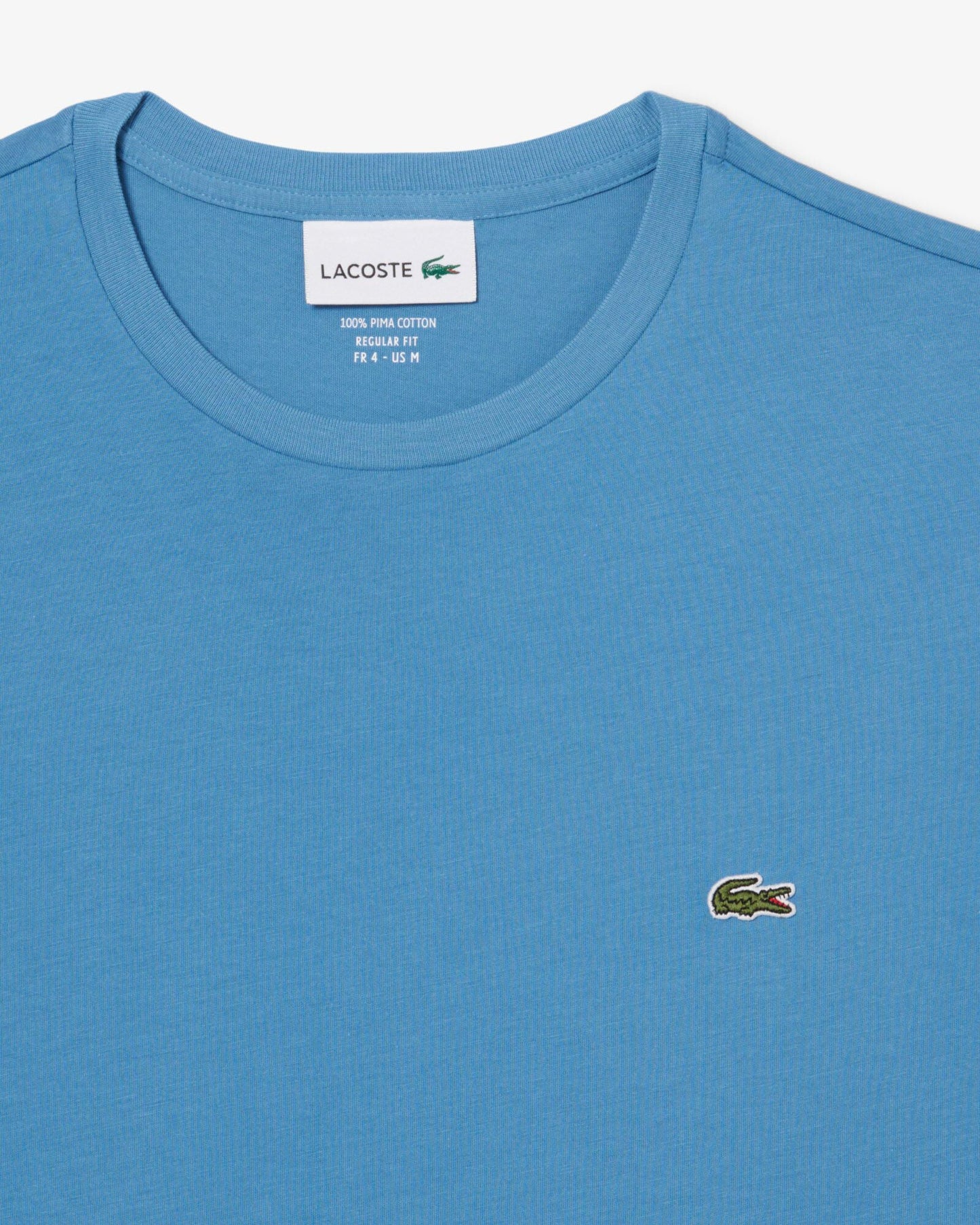 Mens Crew Neck Pima Cotton Jersey T-Shirt - Abyss Blue JBK