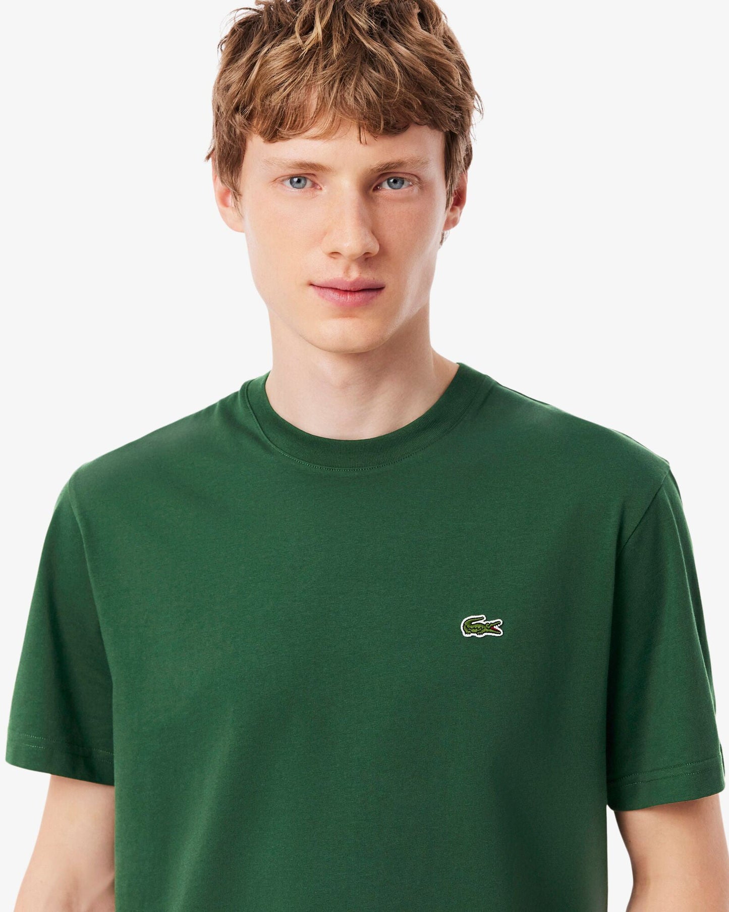 Mens Classic Fit Cotton Jersey T-Shirt - Green 132