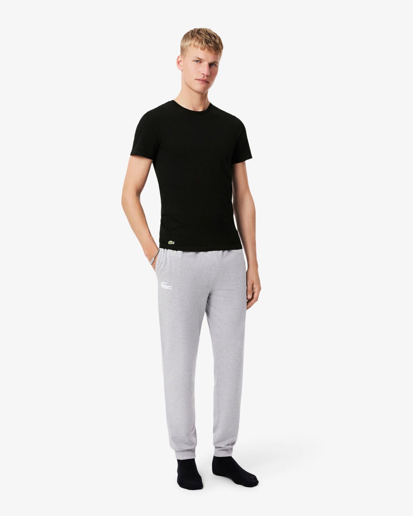 Mens 3-Pack Plain Mens T-Shirts - Black 031
