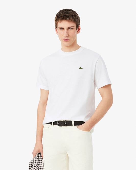 Mens Classic Fit Cotton Jersey T-Shirt - White 001