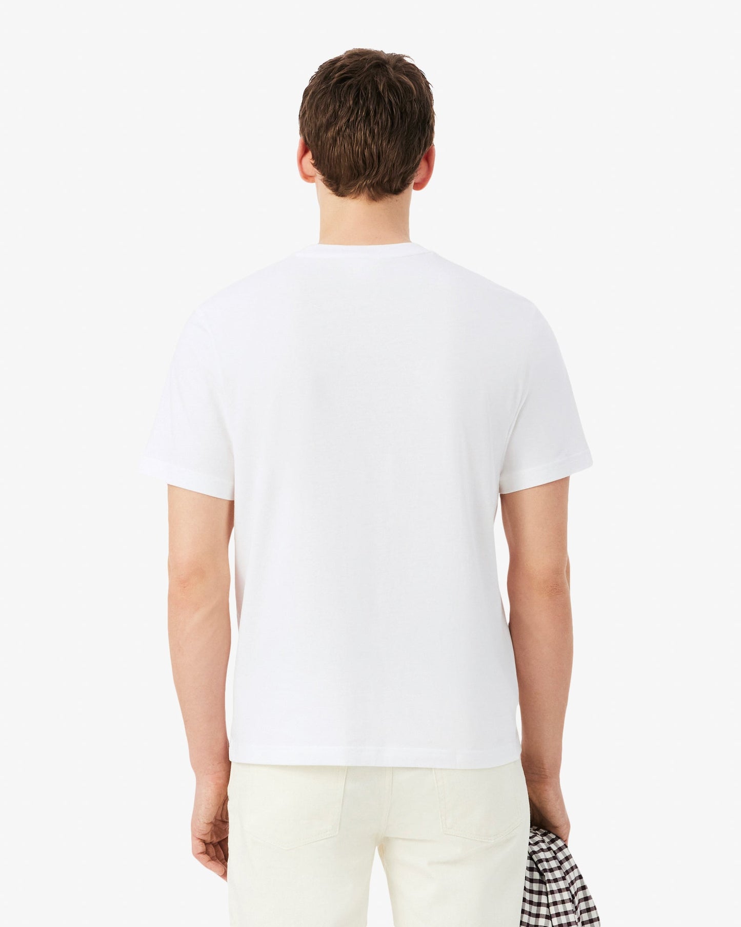 Mens Classic Fit Cotton Jersey T-Shirt - White 001