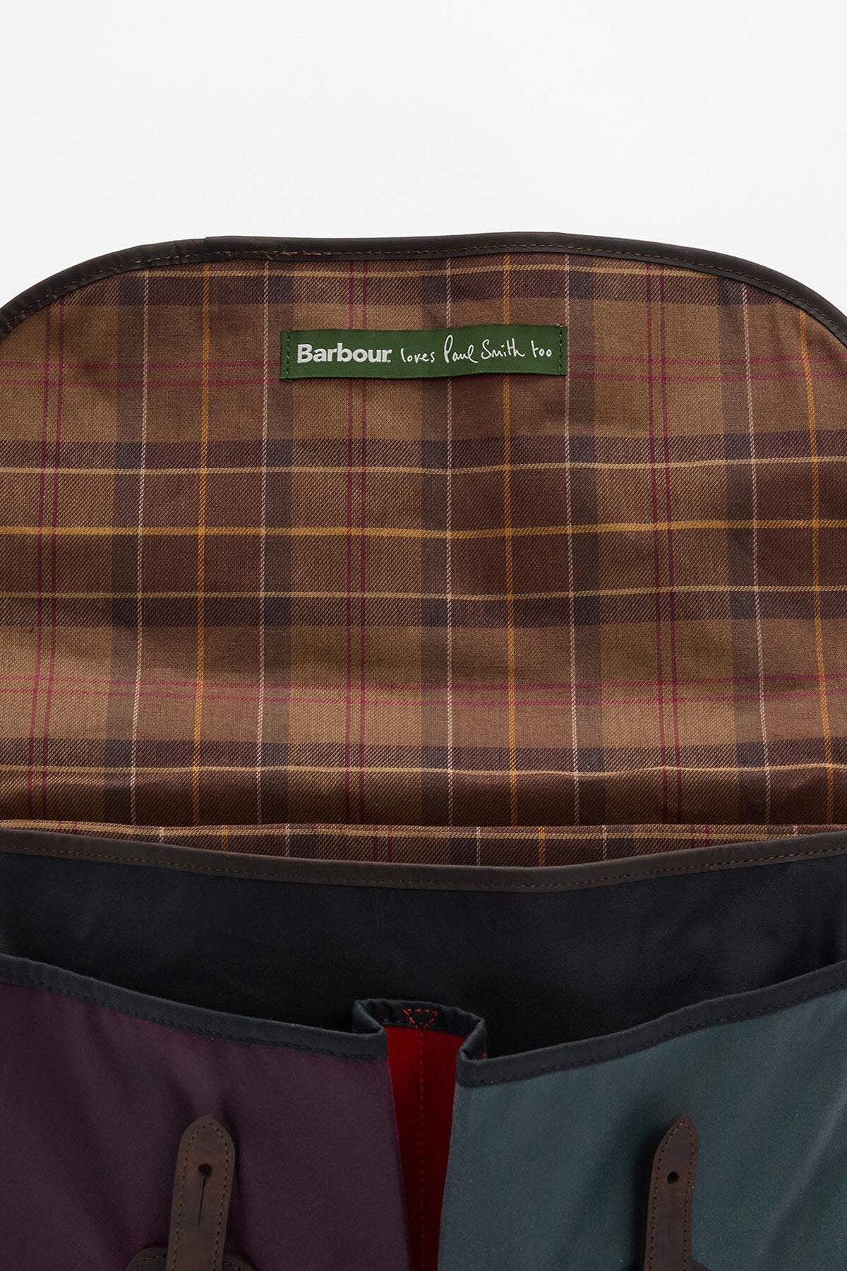 Paul Smith loves Barbour Wax Tarras Bag