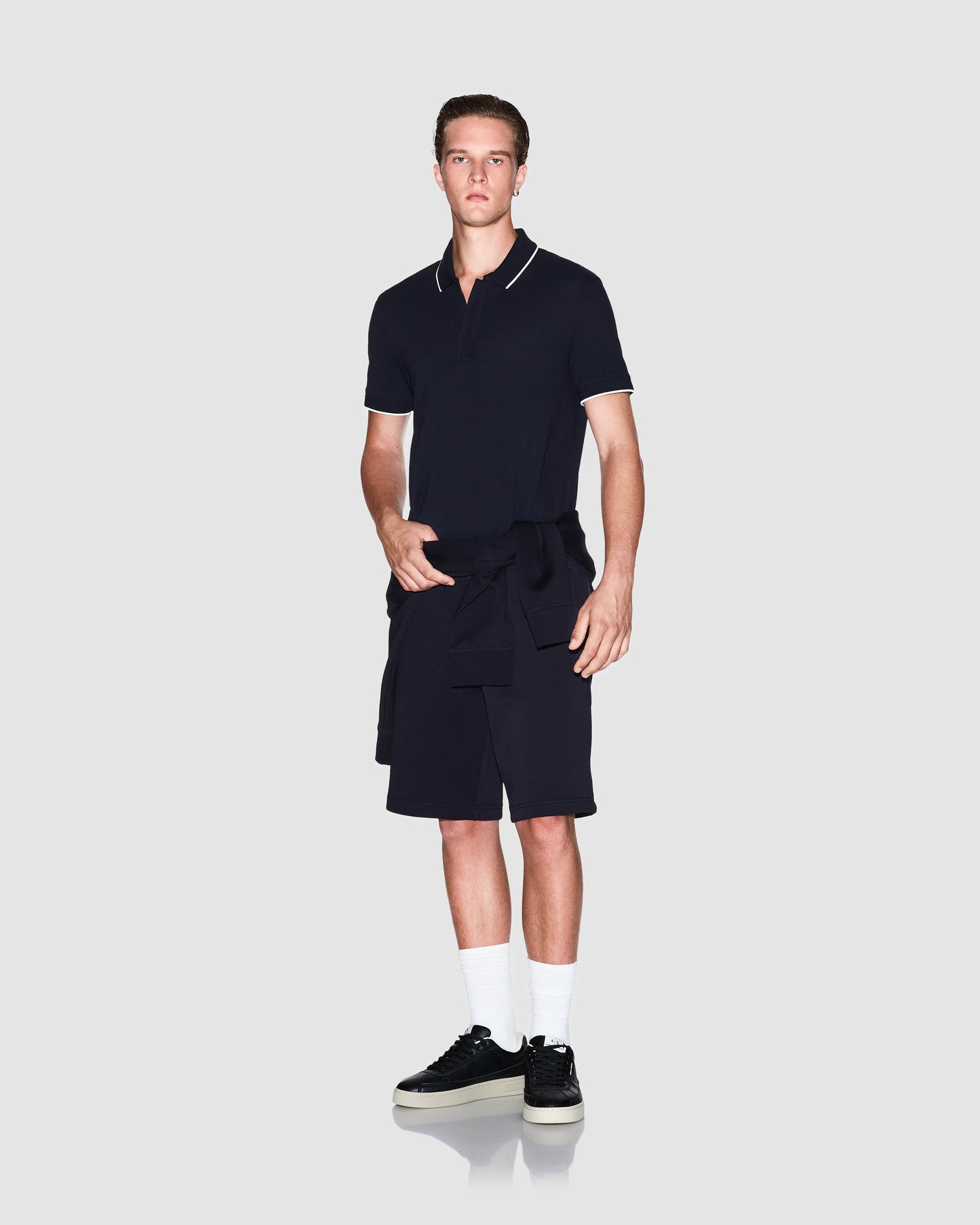 Mens Jogger Shorts - Deep Navy UB101