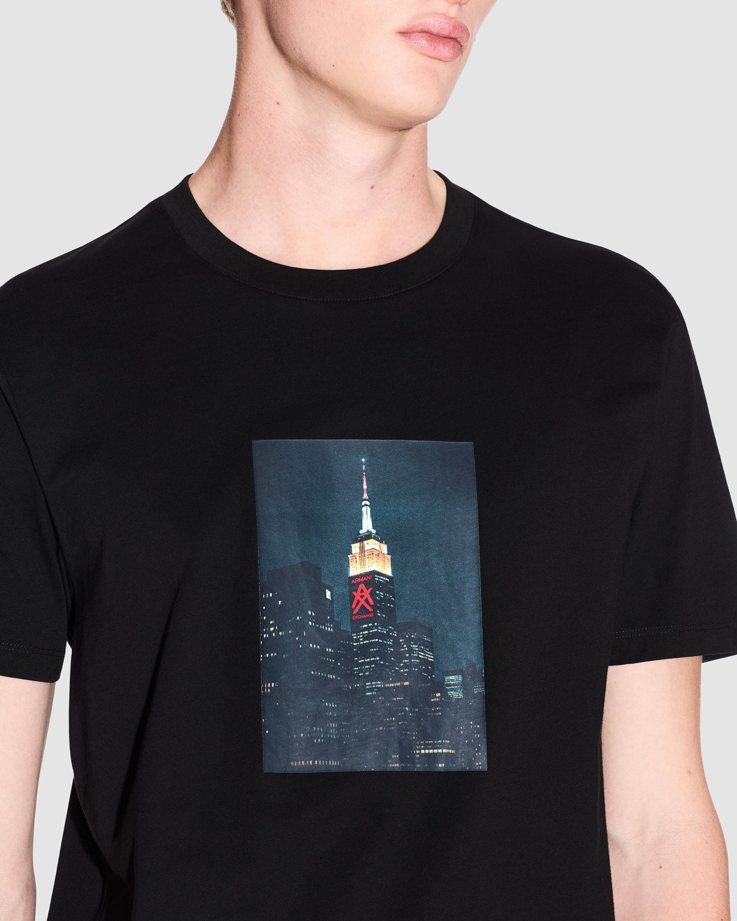 Mens Graphic Print T-Shirt - Black UC001