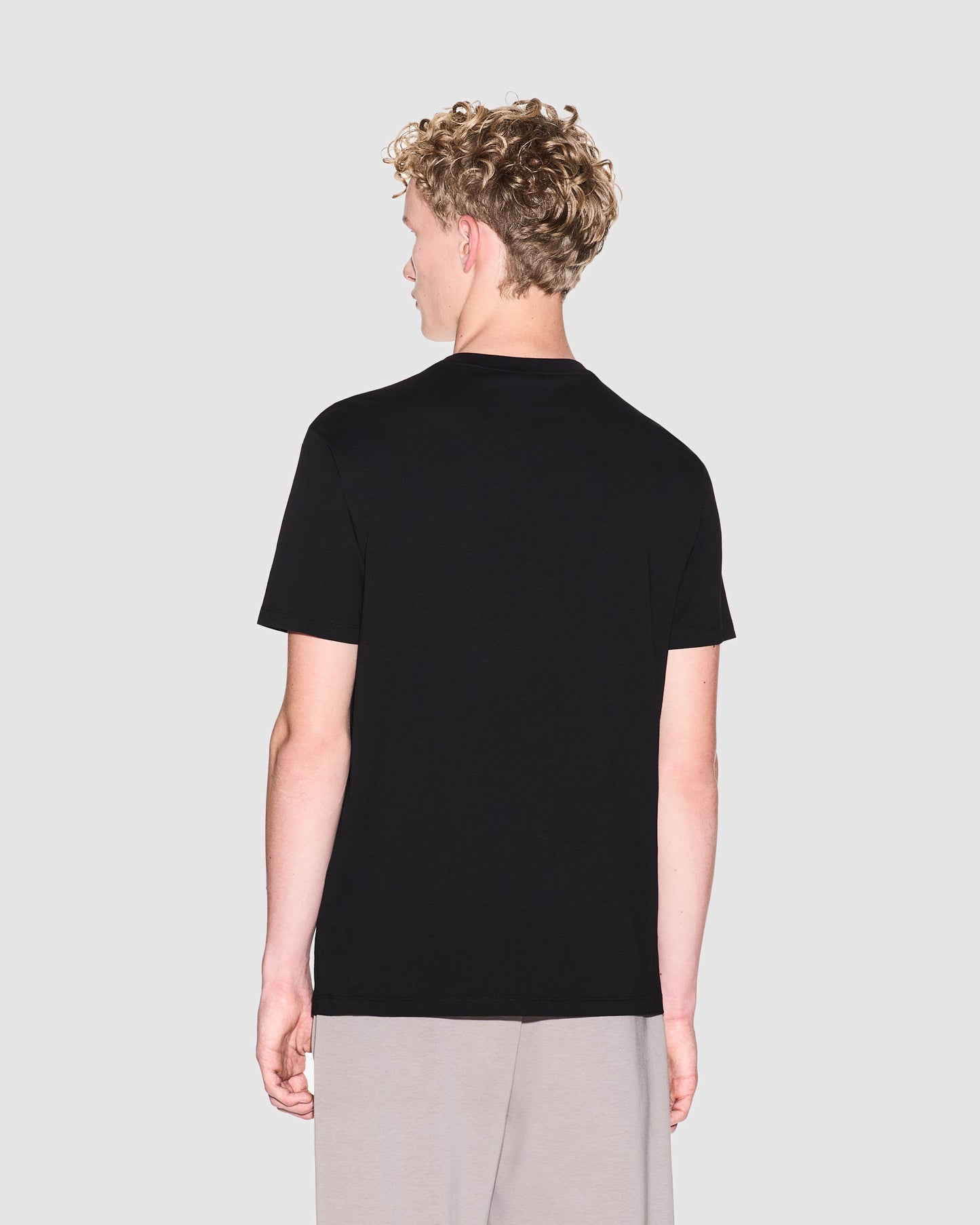 Mens Graphic Print T-Shirt - Black UC001