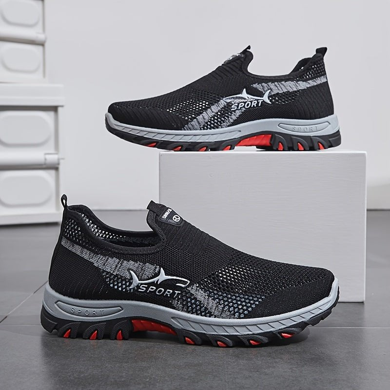 Men's Slip-On Walking Shoes Breathable Lightweight | Active Peaks