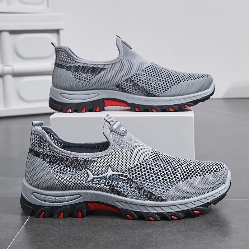 Men's Slip-On Walking Shoes Breathable Lightweight | Active Peaks