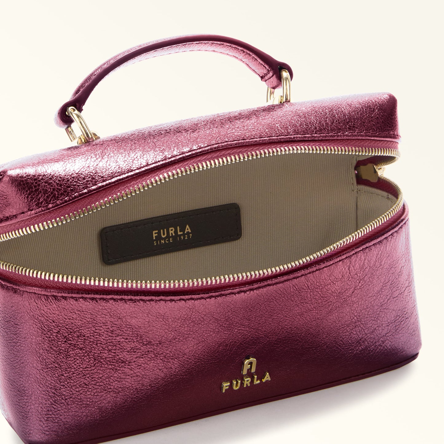 Furla Camelia Micro Vanity Case Crossbody